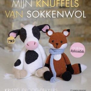 Mijn knuffels van sokkenwol - Kristel Droog-Dekkers