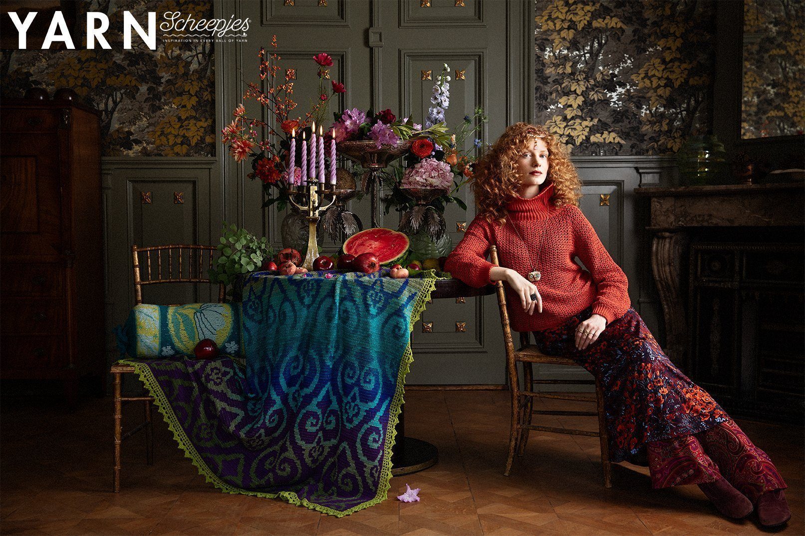 Scheepjes YARN Bookazine 12 Romance Beatrix Blanket by Jellina Verhoeff (2)