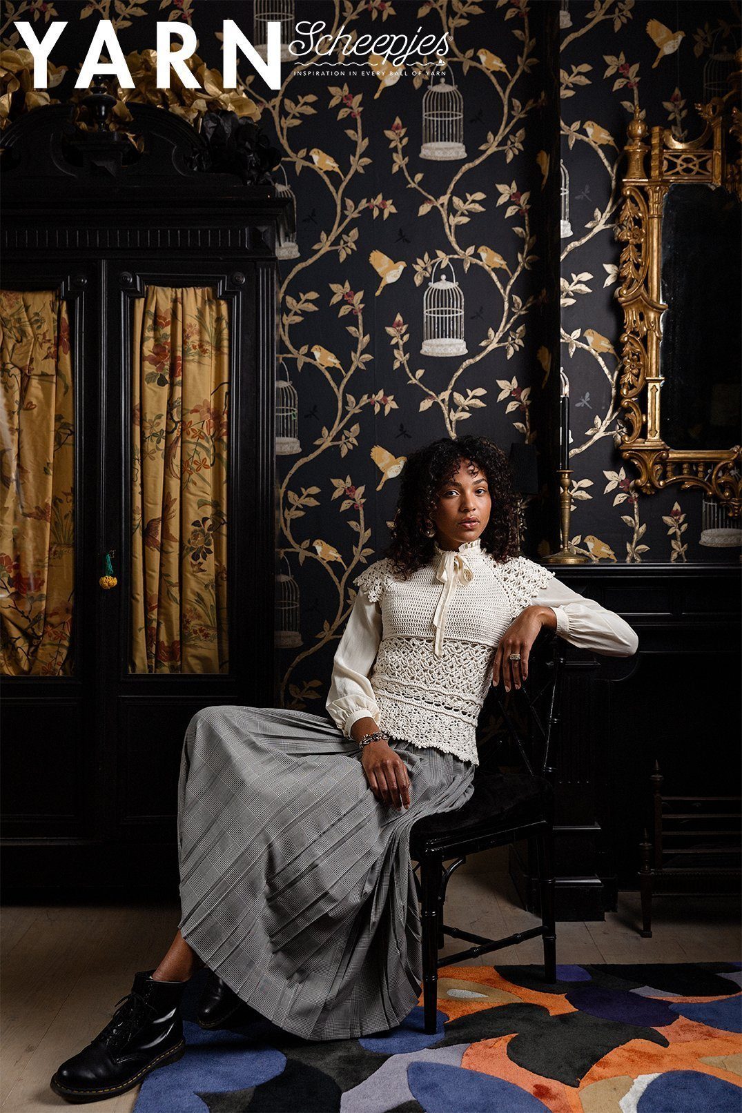 Scheepjes YARN Bookazine 12 Romance Eaton Top by Yessabett Bueno