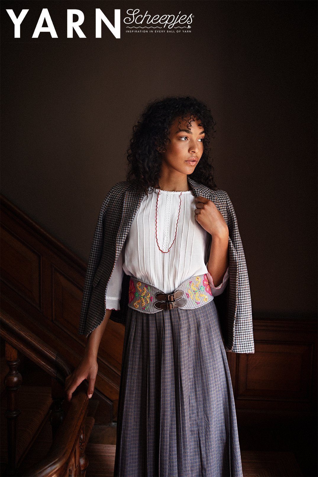 Scheepjes YARN Bookazine 12 Romance May's Belt by Kirsten Ballering