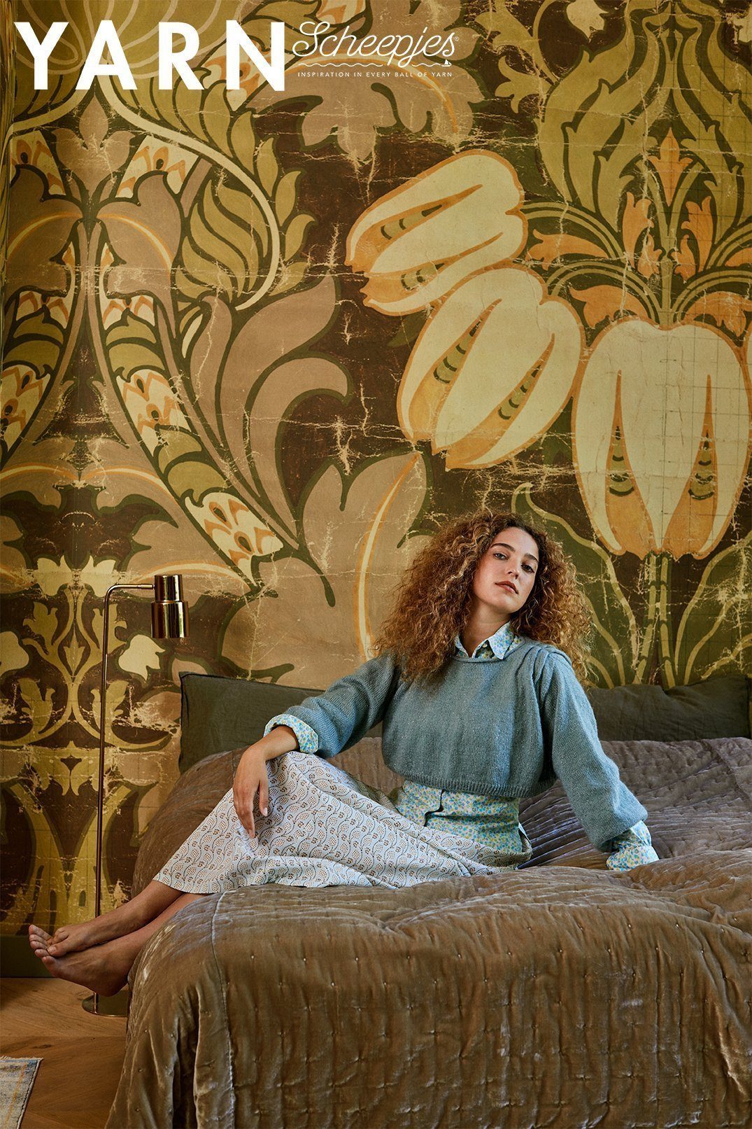 Scheepjes YARN Bookazine 12 Romance Millais Sweater by Fiona Alice