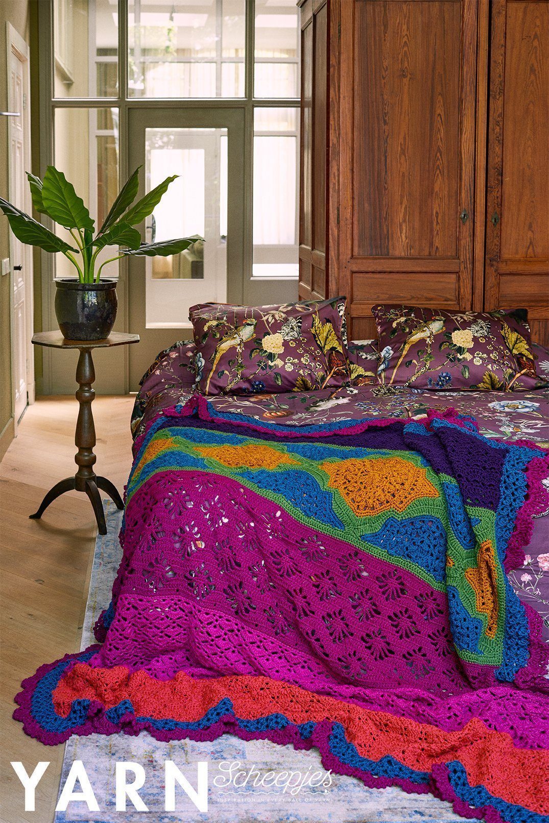 Scheepjes YARN Bookazine 12 Romance Morris Blanket by Rachele Carmona (2)