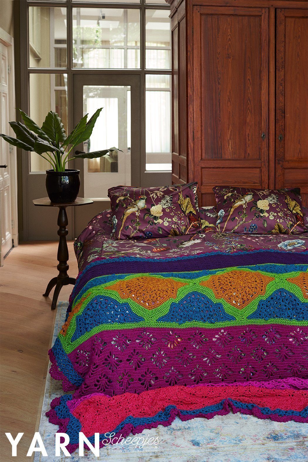 Scheepjes YARN Bookazine 12 Romance Morris Blanket by Rachele Carmona (3)