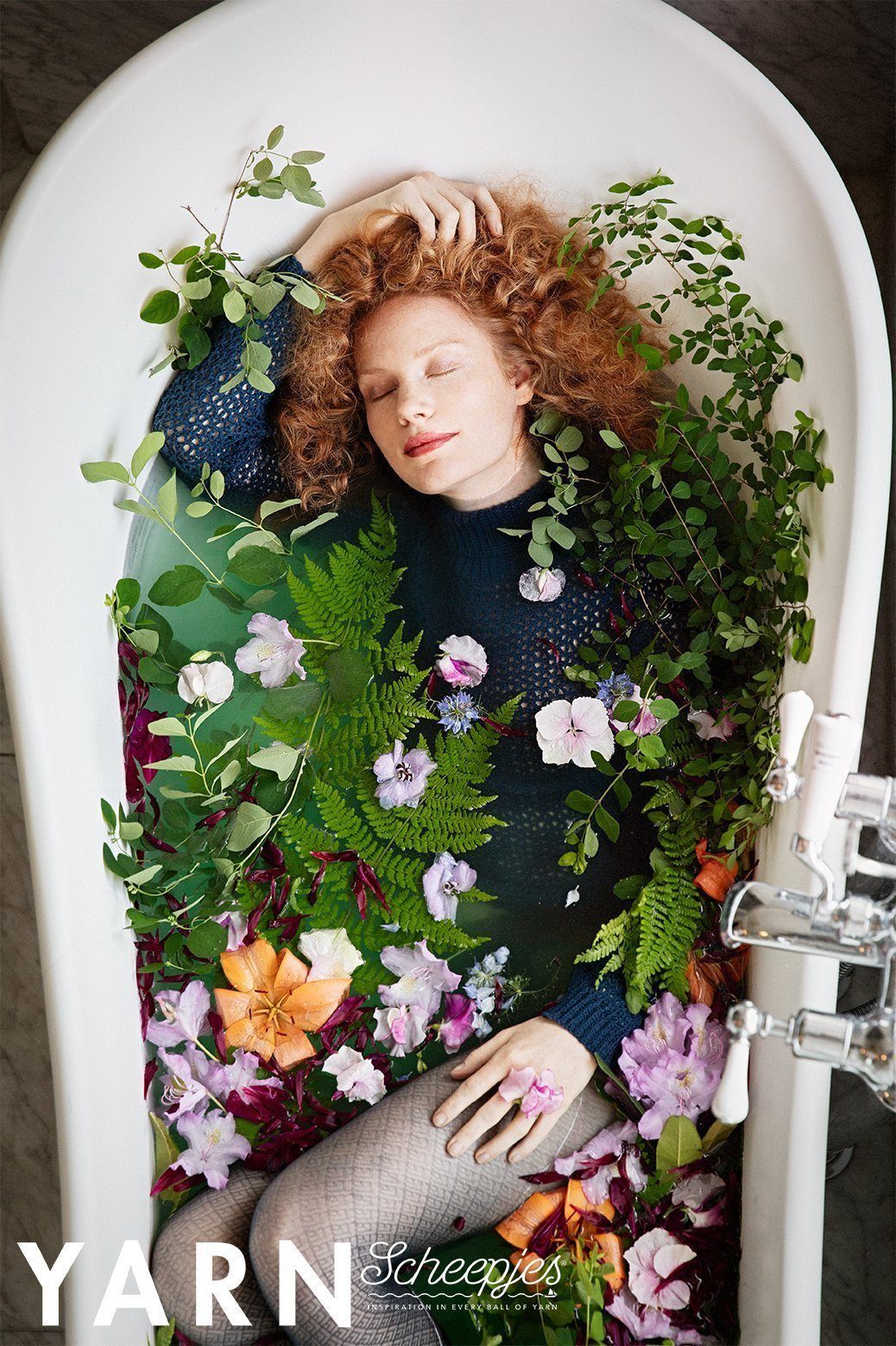 Scheepjes YARN Bookazine 12 Romance Ophelia Sweater by Natalia McHayle (2)