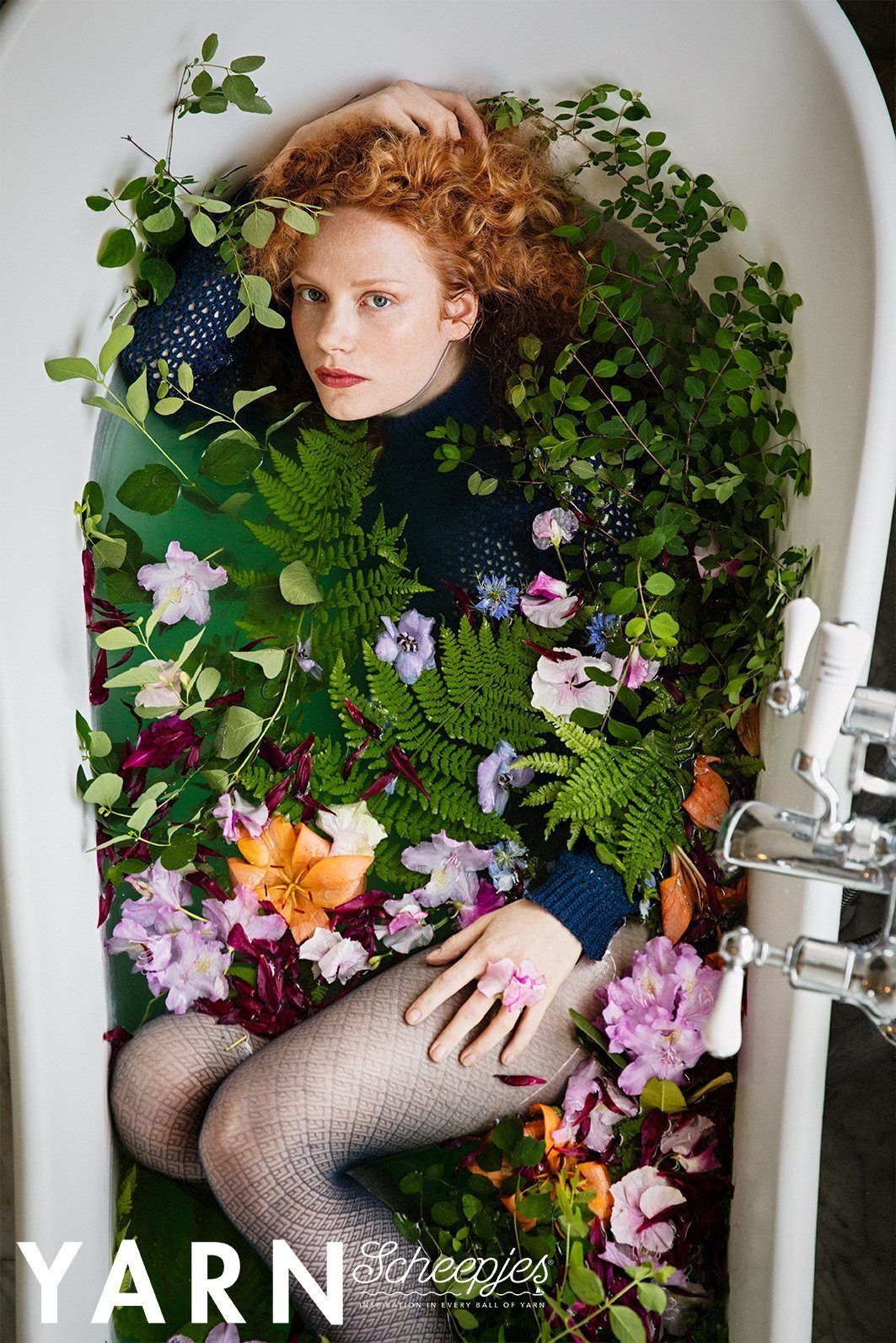 Scheepjes YARN Bookazine 12 Romance Ophelia Sweater by Natalia McHayle (3)