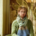 Scheepjes YARN Bookazine 12 Romance Ruskin Scarf by Martin Up North