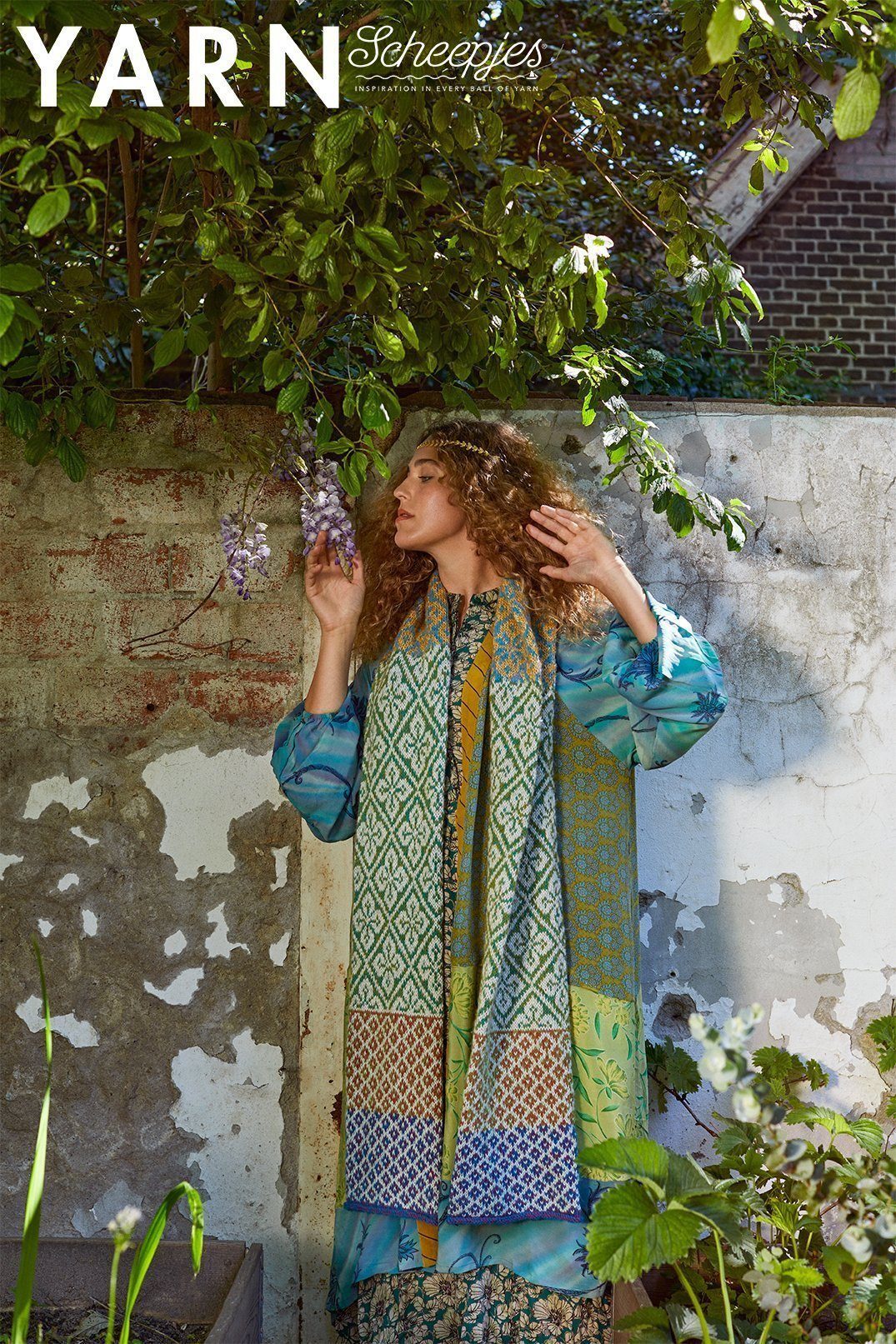 Scheepjes YARN Bookazine 12 Romance Ruskin Scarf by Martin Up North (3)