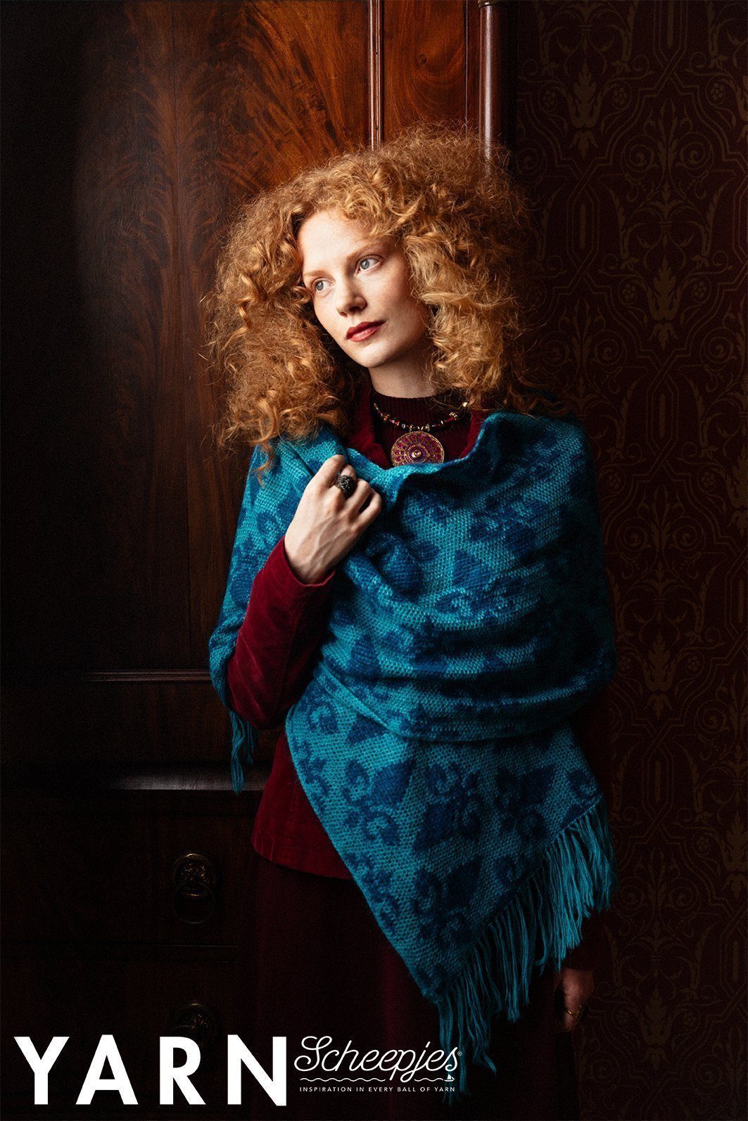 Scheepjes YARN Bookazine 12 Romance Siddal Scarf by Nerissa Muijs (2)