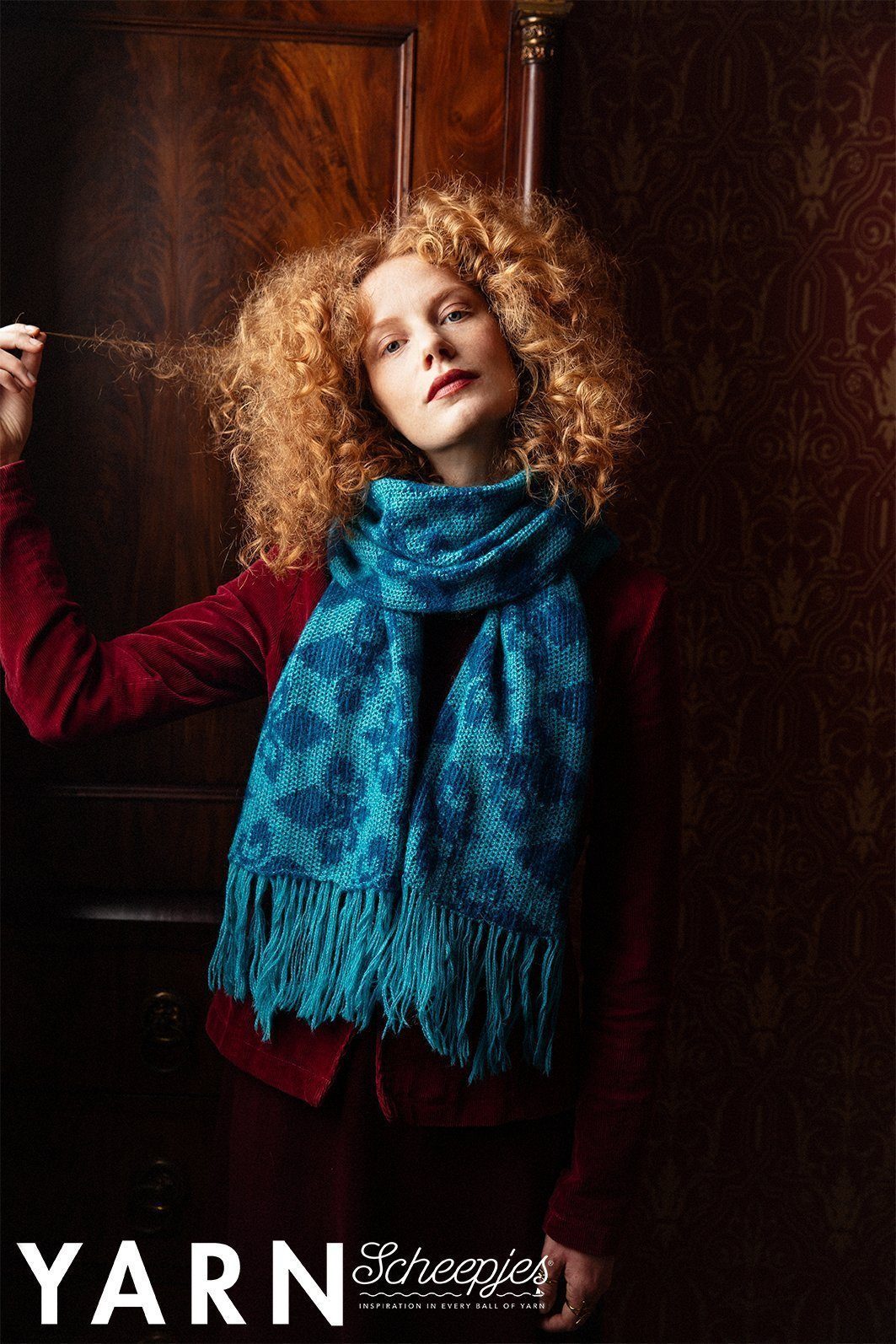 Scheepjes YARN Bookazine 12 Romance Siddal Scarf by Nerissa Muijs (3)