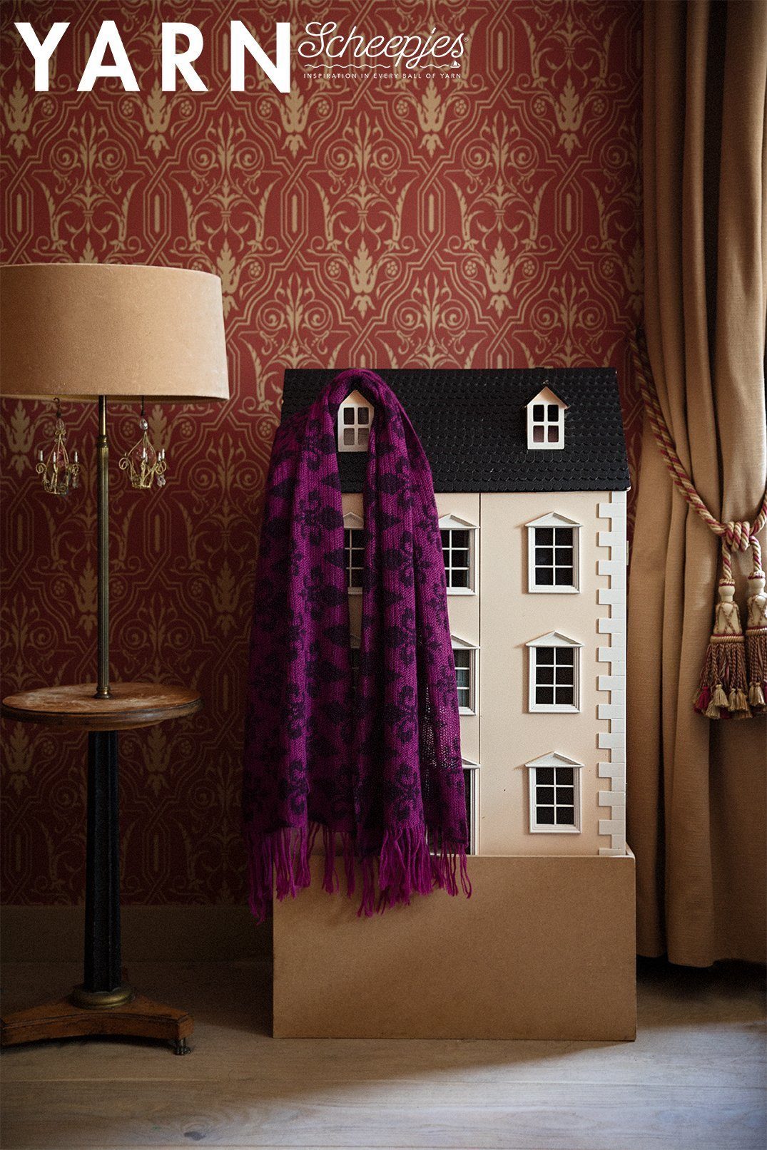 Scheepjes YARN Bookazine 12 Romance Siddal Scarf by Nerissa Muijs