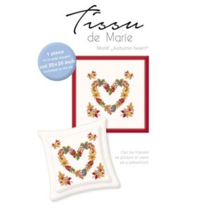 Tissu de Marie Borduurpakket foto | Kussenhoes 51x51cm