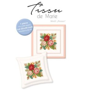 Tissu de Marie Borduurpakket foto | Kussenhoes 51x51cm