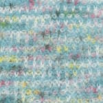 009 Turquoise Printed