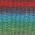 010 Dark green / Red / Blue / Rose