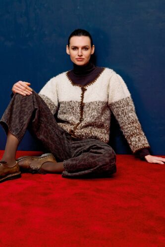 Breipakket Vest Hazel – Lang Yarns Baby Lama