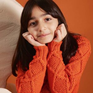 Breipakket Trui Ramona – Lang Yarns Poseidon