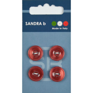 Sandra Ab Uni-gekleurde knopen 2 gaats Ø 15 mm