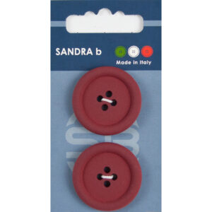 Sandra Ab Uni-gekleurde knopen 4 gaats Ø 30 mm