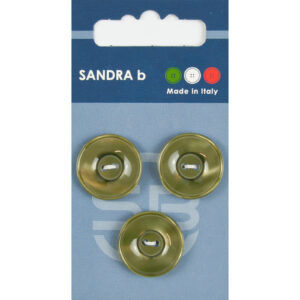Sandra Ab Uni-gekleurde knopen 2 gaats Ø 20 mm