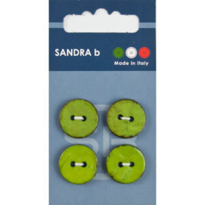 Sandra Ab Kokos knopen 2 gaats Ø 18 mm