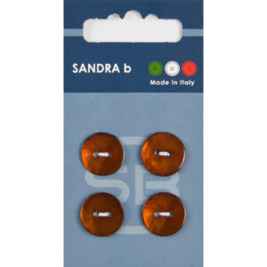 Sandra Ab Parelmoer knopen 2 gaats Ø 15 mm