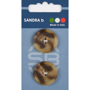 Sandra Ab Gemêleerde blazer knopen 4 gaats Ø 25 mm