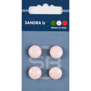 Sandra Ab Uni-gekleurde knopen achtersteek Ø 13 mm