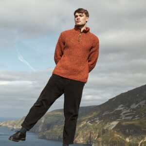 Breipakket Herentrui Conor – Lang Yarns Donegal Tweed+