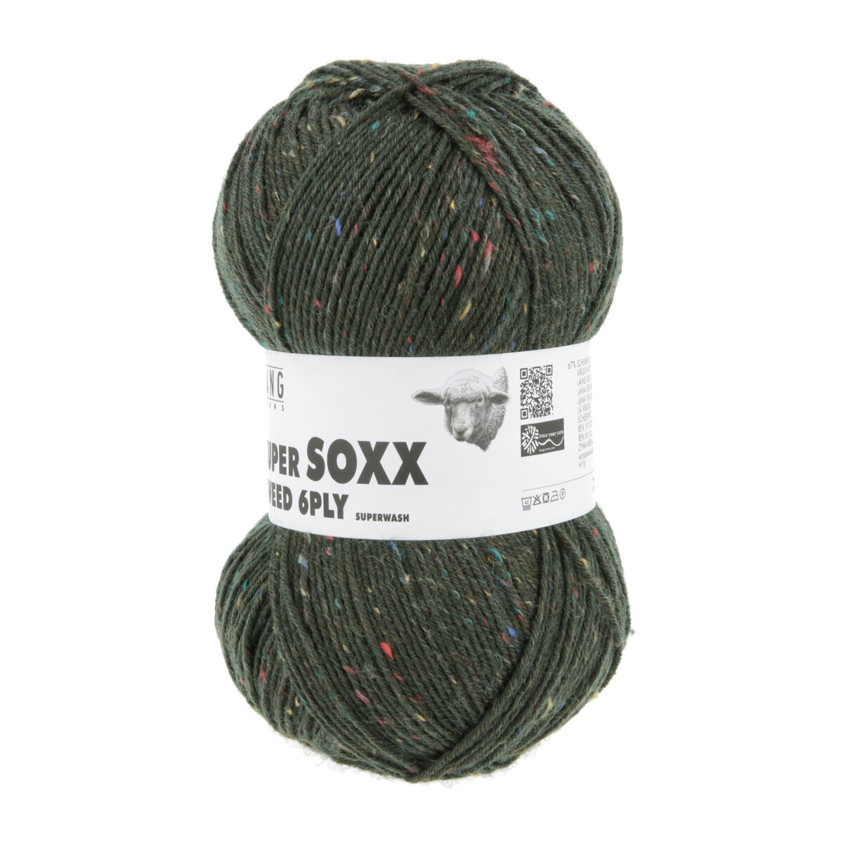 Lang Yarns Super Soxx Tweed 6-ply