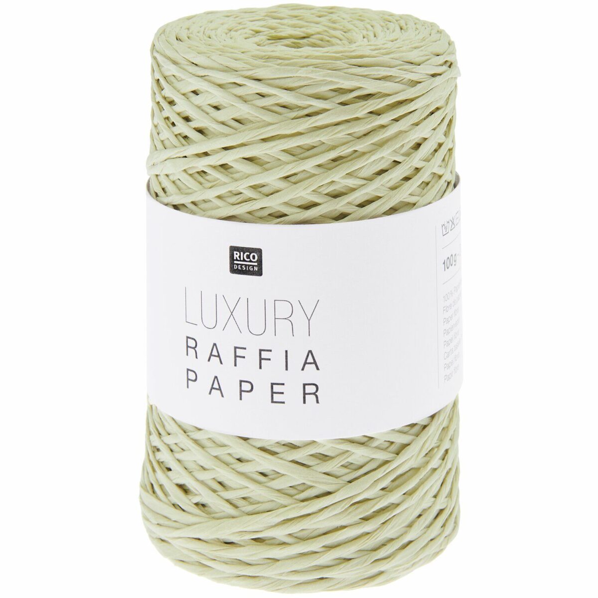 Rico Luxury Raffia Paper – Licht en Vormvast Papiergaren