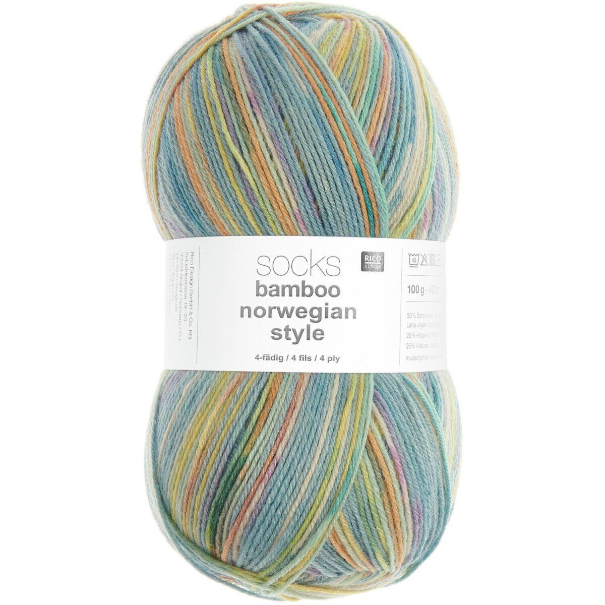 Rico Sock Superba Bamboo Superwash – zacht en sterk sokkengaren