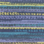 001 Purple / Yellow / Brown / Aqua